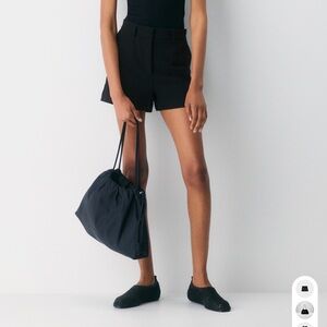 Babaton High Waist Black Shorts